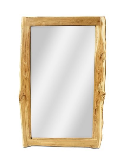 Reclaimed Elm Wood Full Length Floor Framed Mirror