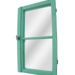 Old Window Frame Rectangular Mirror