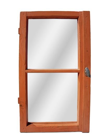 Old Window Frame Rectangular Mirror