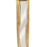 Възстановена Елмаз етаж пълна дължина вълна рамкирани огледало