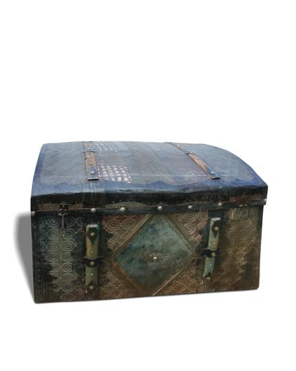 Aged Pine Restored Antique Chest