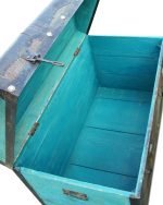 Реставриран античен сандък от старовременен бор - Image 2