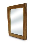 Reclaimed Elm Wood Rectangular Framed Mirror - Image 2