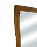 Reclaimed Elm Wood Rectangular Framed Mirror - Image 3