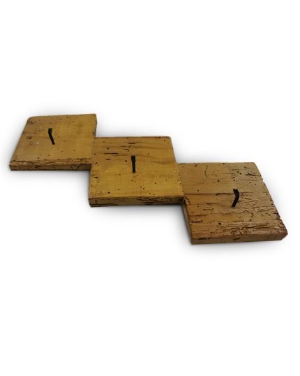 Reclaimed Oak Wall Mounted Cascading Key Holder