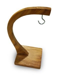 Reclaimed Elm Wood Free Standing Lantern Hook