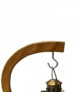 Reclaimed Elm Wood Free Standing Lantern Hook - Image 3