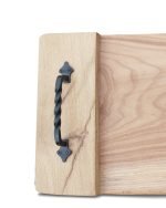 Large Reclaimed Elm Serving Tray with Handles - Image 2