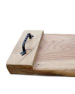 Large Reclaimed Elm Serving Tray with Handles - Image 3