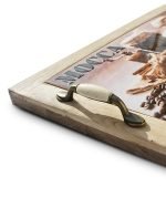 Reclaimed Oak Serving Tray With Ceramic Tile Inlay - Image 3