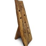 Възстановена Elm няколко бутилка вино държач