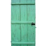 Painted Old Oak Door Wall Décor