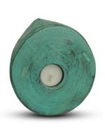 Shabby Chic Mint Green Single Tealight Holder - Image 2