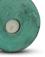 Shabby Chic Mint Green Single Tealight Holder - Image 3