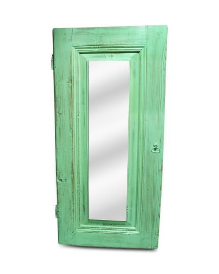 Old Door Frame Rectangular Mirror
