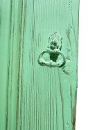 Правоъгълно огледало от стара каса на врата - Image 3