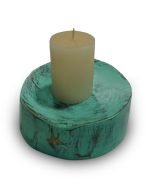 Painted Carved Out Bowl From Acacia - Image 2