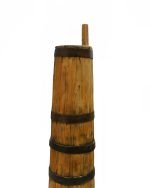 Rare Antique  Butter Churn With Metal Bands - Image 3
