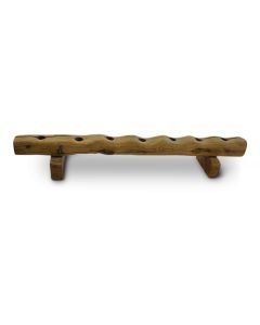 Reclaimed Oak Multiple Taper Candle Holder With Feet