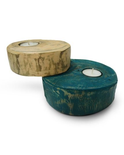 Dual Coloured Disc Tealight Holder