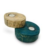 Dual Coloured Disc Tealight Holder - Image 2