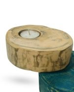 Dual Coloured Disc Tealight Holder - Image 3