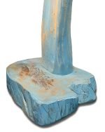 Боядисана настолна лампа с морско въже - Image 2