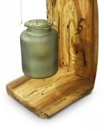 Organic Style Wall Mounted Lantern Holder - Image 3