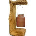 Organic Style Wall Mounted Lantern Holder