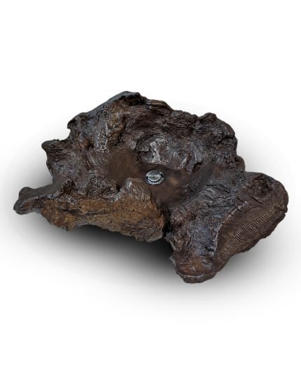 Salvaged Acacia Water Repellent Sink With Plug Hole