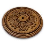Antique Wooden Ceiling Rose