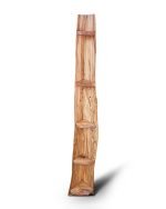 Reclaimed Elm Corner Storage With Wooden Shelves - Image 3