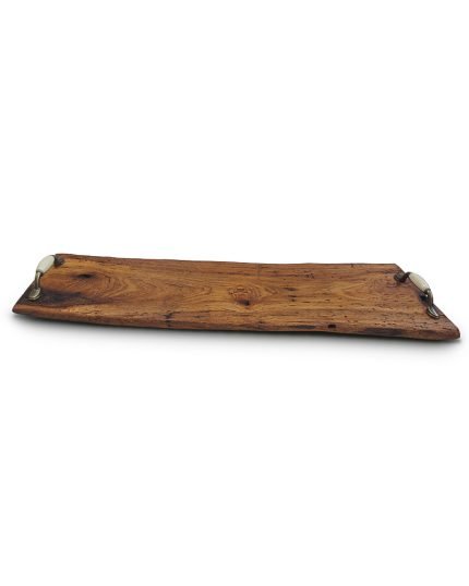 Reclaimed Oak Rustic Serving Board With Handles