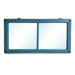 Стара врата рамка правоъгълно огледало