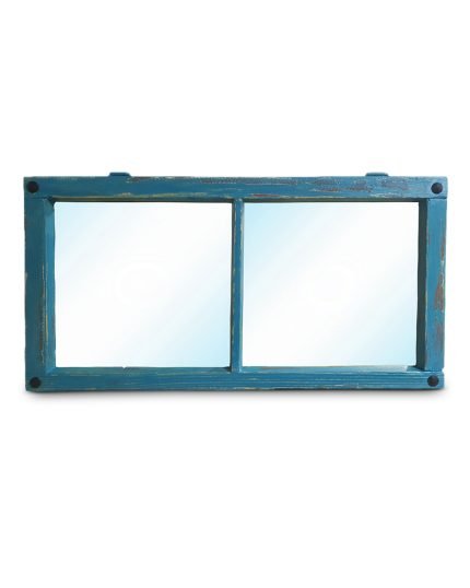 Old Door Frame Rectangular Mirror
