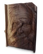 Old Man's Hand Carving From Walnut - Image 3