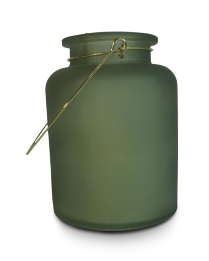Smoke Glass Bottle Shaped Lantern