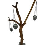 Три разклонения от габър с висок държач за фенер