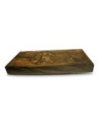 Dollar Shaped Carving From Walnut - Image 3