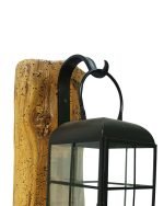 Рустикална стенна закачалка за фенер - Image 4