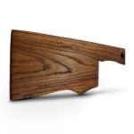 Среден регенериран акациев нож с форма на нож за рязане