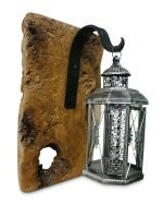 Rustic Wall Mounted Lantern Hook