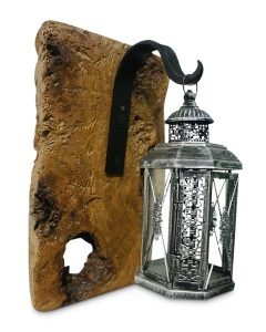 Rustic Wall Mounted Lantern Hook