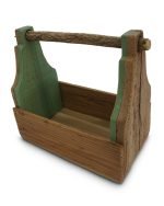 8 Bottle Wine Holder and Carrying Box from Oak