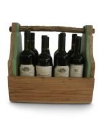 8 Bottle Wine Holder and Carrying Box from Oak - Image 2