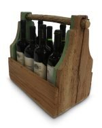 8 Bottle Wine Holder and Carrying Box from Oak - Image 4