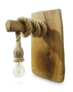 Rustic Rope Sconce Lamp - Image 3