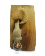 Rustic Rope Sconce Lamp - Image 5