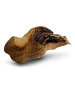 Large Bowl Carved Out Of Salvaged Mulberry