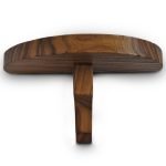 Фермерска полукръгла плаваща етажерка с корбел